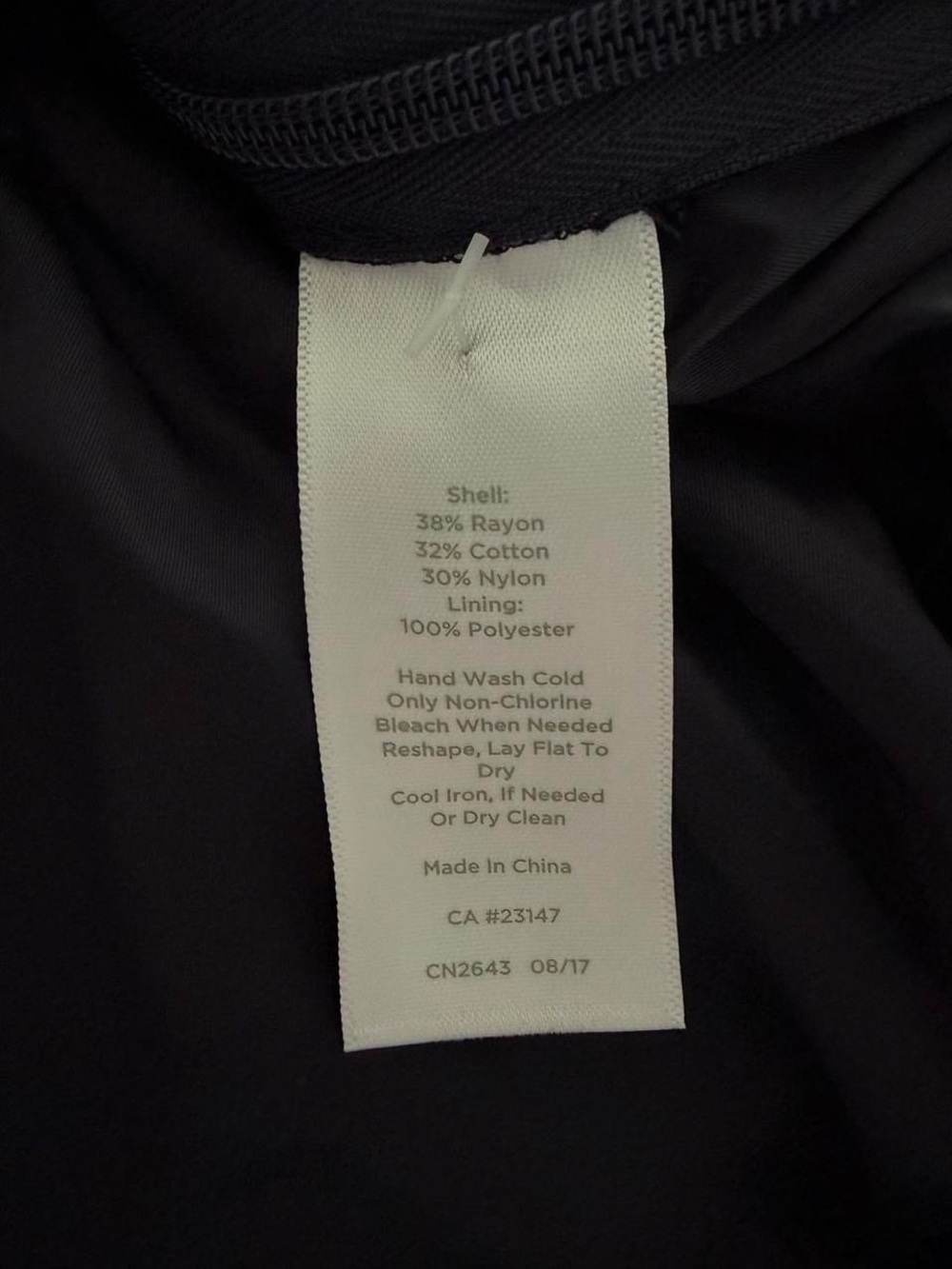 Talbots Black Lace Shell Top - Picture 4 of 4
